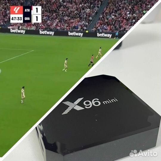 Смарт Тв Wi-Fi приставка X96 mini