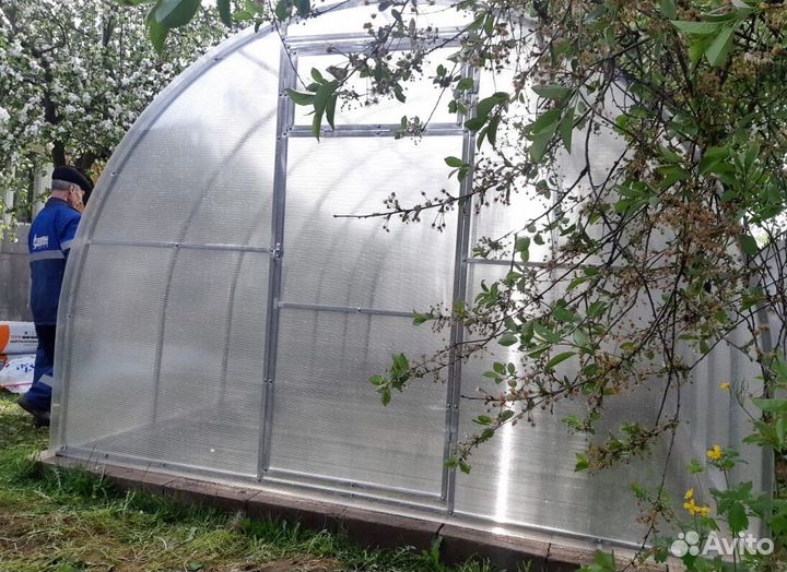 Теплица из поликарбоната 4 метра от производителя