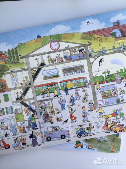 Детские книги виммельбух Ротраут Бернер