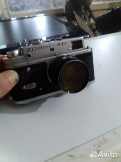 Продам фотоаппарат зоркий 4к с объективом юпитер8