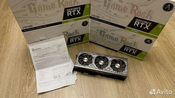 Видеокарта Rtx 3080 GameRock
