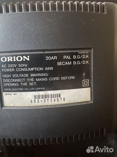 Телевизор orion