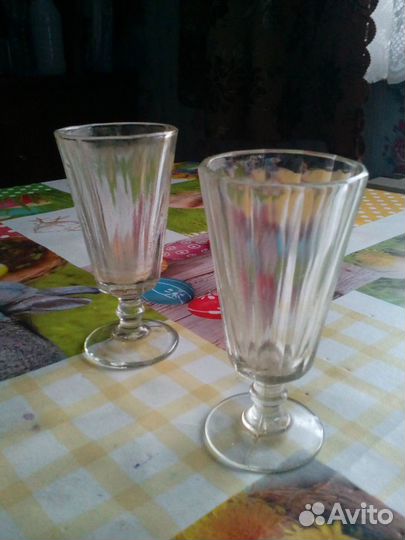 Лафитники и хрустальные кружки СССР