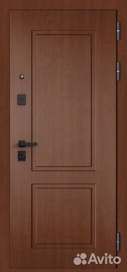 Входные металлические двери с зеркалом