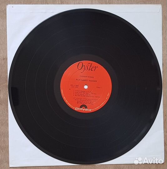 LP Rainbow – Rainbow Rising (1976) orig. US