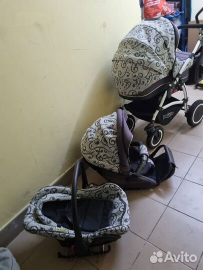 Коляска 3 в 1 kajtex