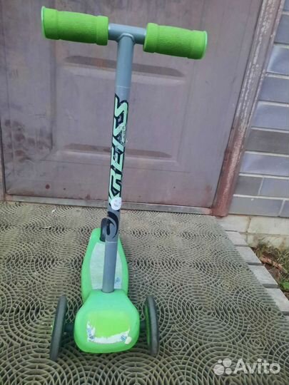 Самокат детский трехколесный kreiss