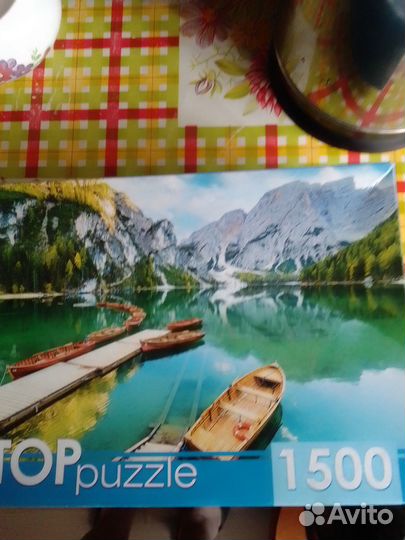 Паззлы для всей семьи по 500шт и 1500шт