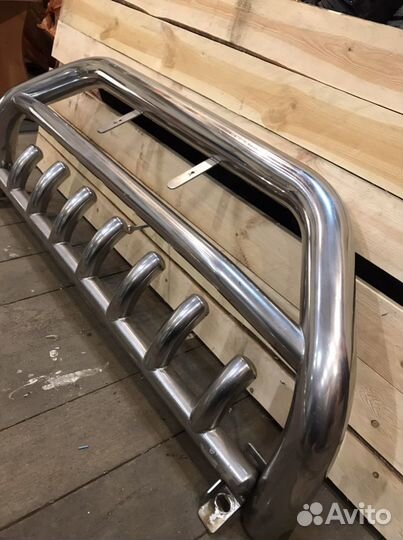 Защита бампера Toyota Land Cruiser Prado