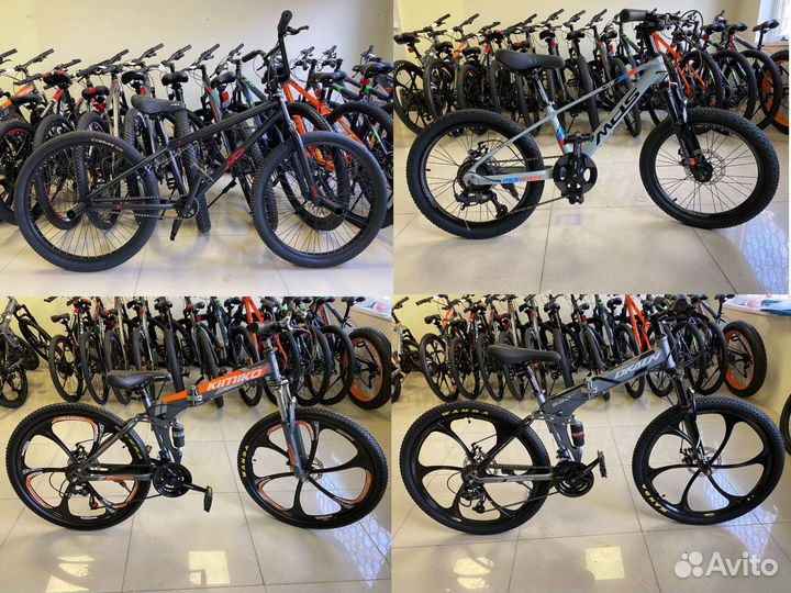 Велосипед горный алюминиевый