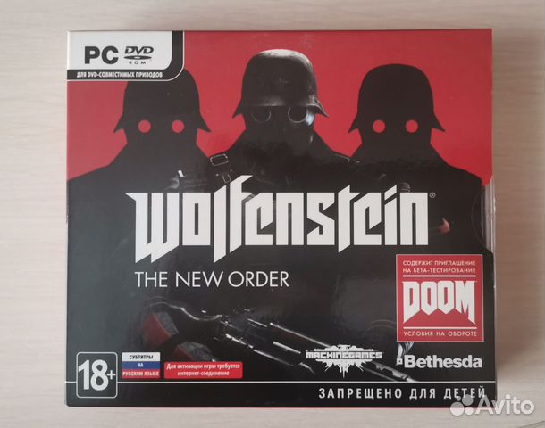 Wolfenstein the new order PC купить в Омске | Электроника | Авито
