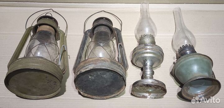 Керосиновые лампы 4 шт