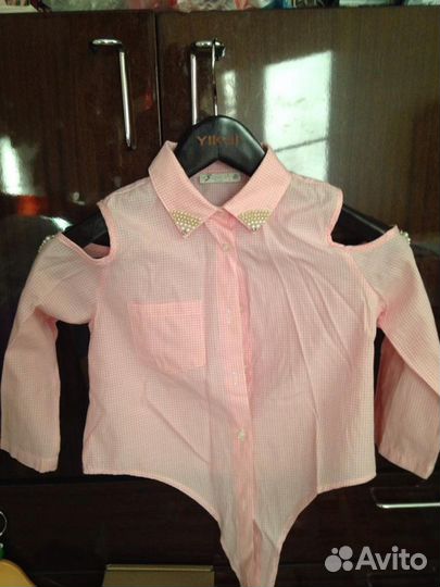 Блузка и шорты для девочки 152