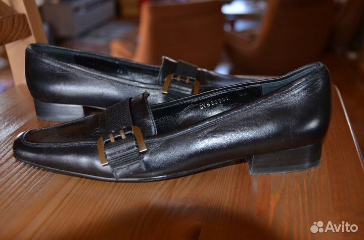 Туфли кожаные