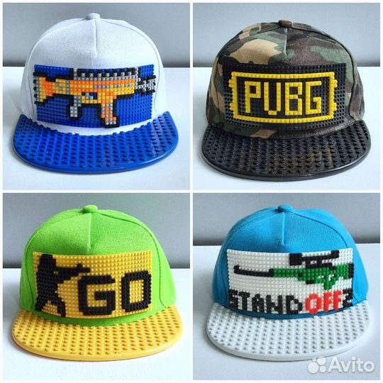 Кепка детская Лего Майнкрафт