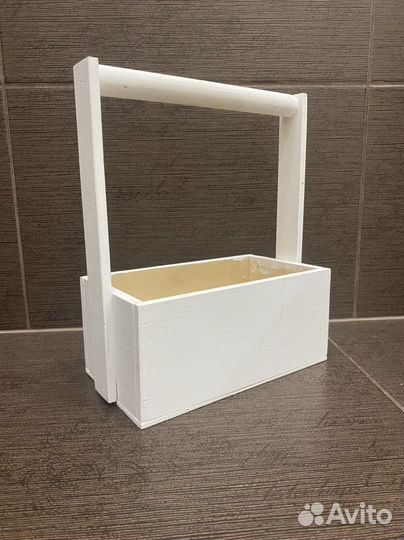 Корзина деревянная