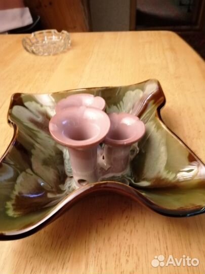 Керамика ваза для цветов СССР