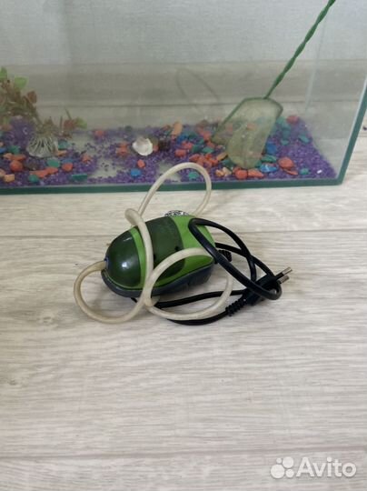 Компрессор для аквариума + аквариум