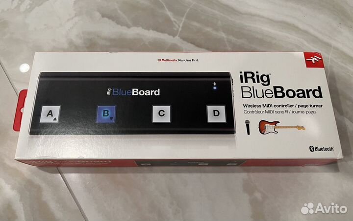 Беспроводной midi контроллер iRig Blueboard