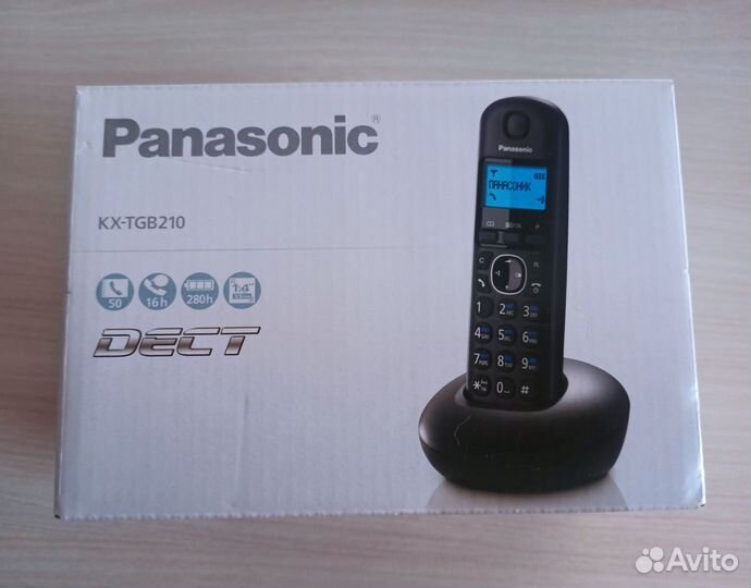 Беспроводной телефон Panasonic