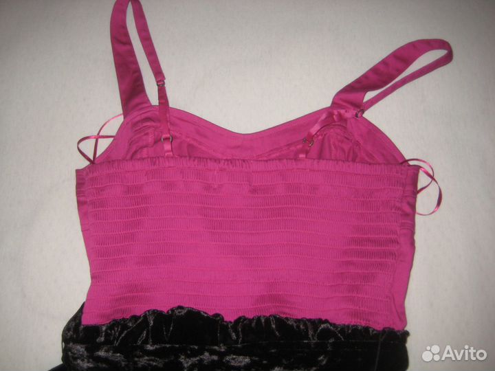 Нарядное молодежное платье США, хлопок, как новое