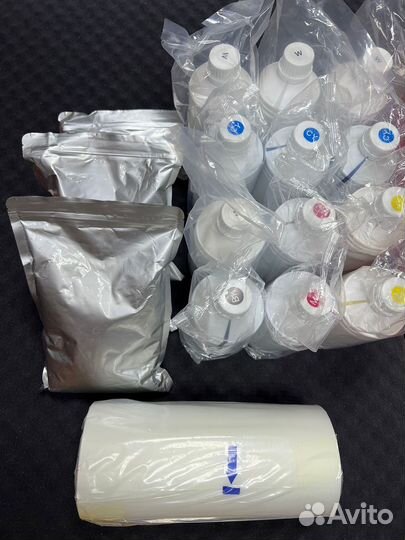 Чернила для DTF печати премиум разные оттенки