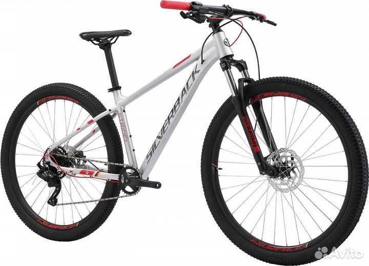 Велосипед silverback stride 29 sport (2023) Silver