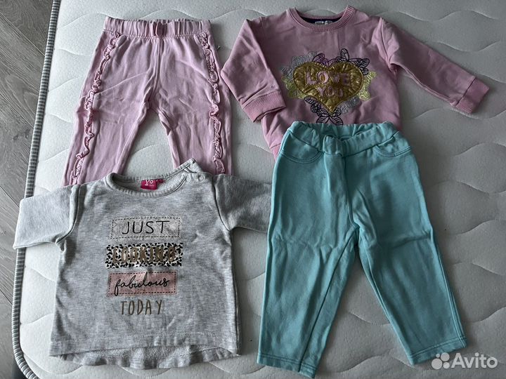 Одежда на девочку 86 размер пакетом