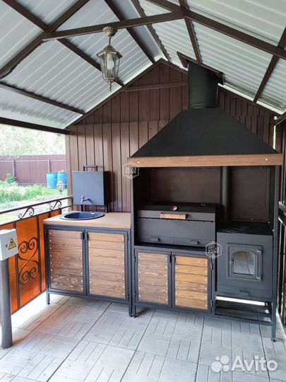 Мангал с крышей Комплексы Ловт