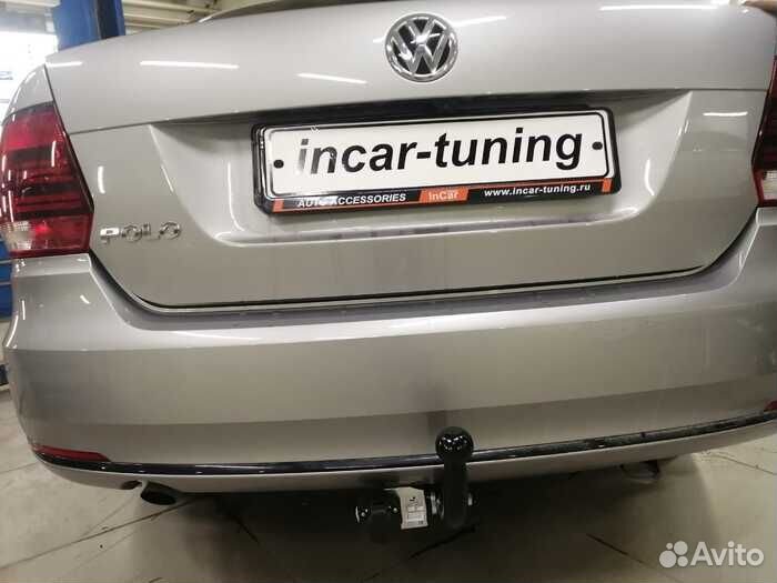 Фаркоп Skoda Rapid 2012-2020 / Volkswagen Polo