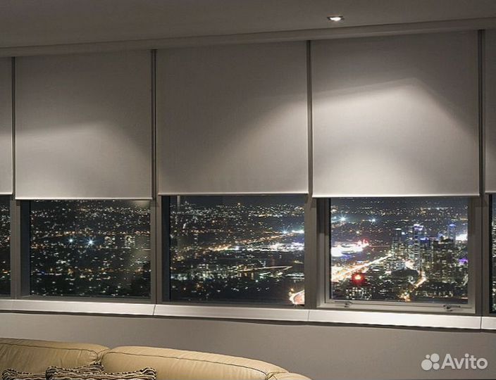 Рулонные шторы Кассетные шторы жалюзи