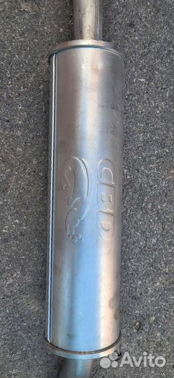 Глушитель на volkswagen polo седан