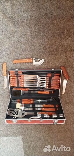 Набор для Барбекю в кейсе (27 предметов)