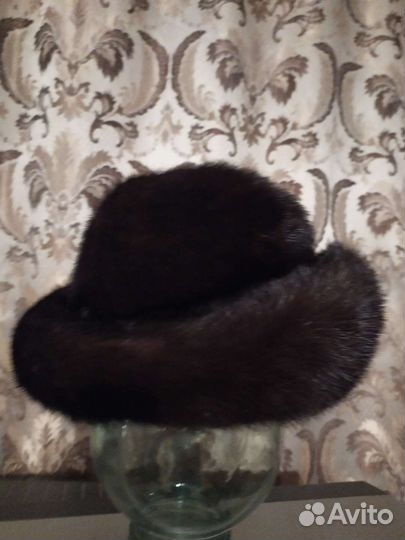 Шапка норковая женская