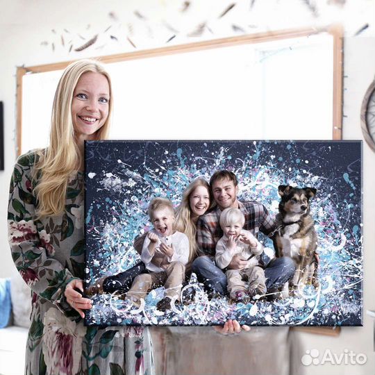 Картина по фото на холсте фотокартина постер