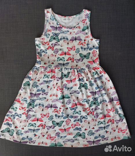 Летнее платье H&M для девочки 134-140см