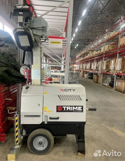 Осветительная мачта передвижная - бу