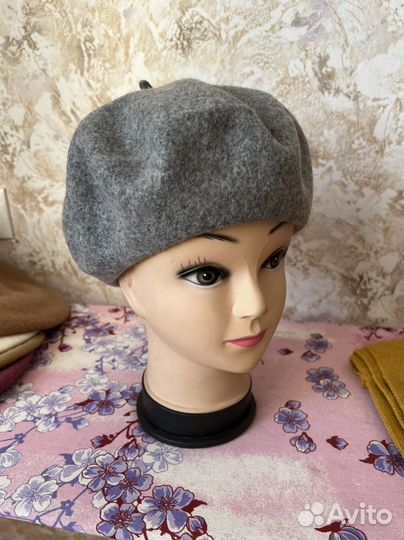 Береты новые 100 шерсть классика