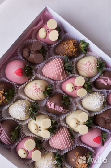 Клубника в шоколаде набор 