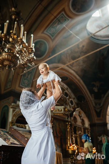 Фотография крещения