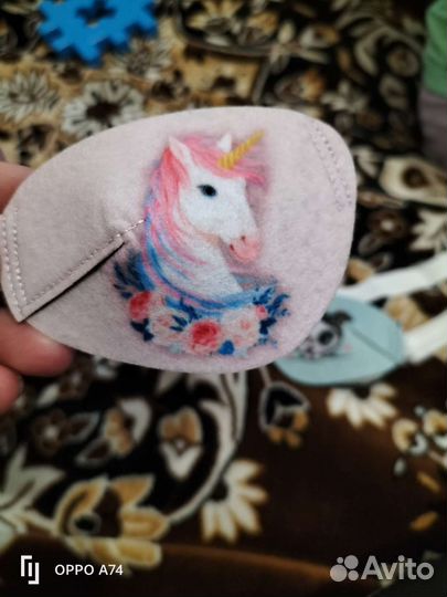 Окклюдеры детские новые 2шт (повязка)