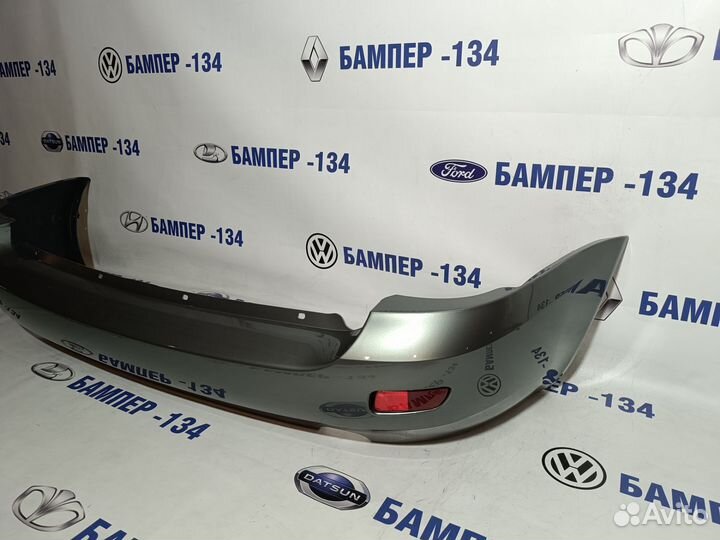 Бампер задний LADA kalina 1 универсал темно серый