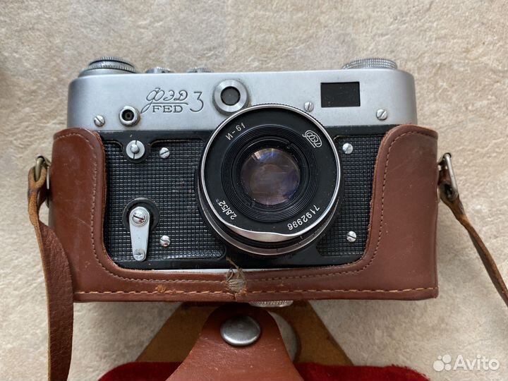 Пленочный фотоаппарат фэд 3