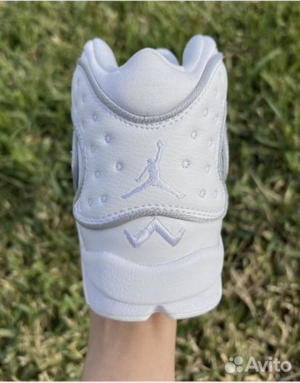 Кроссовки Jordan og white metallic silver