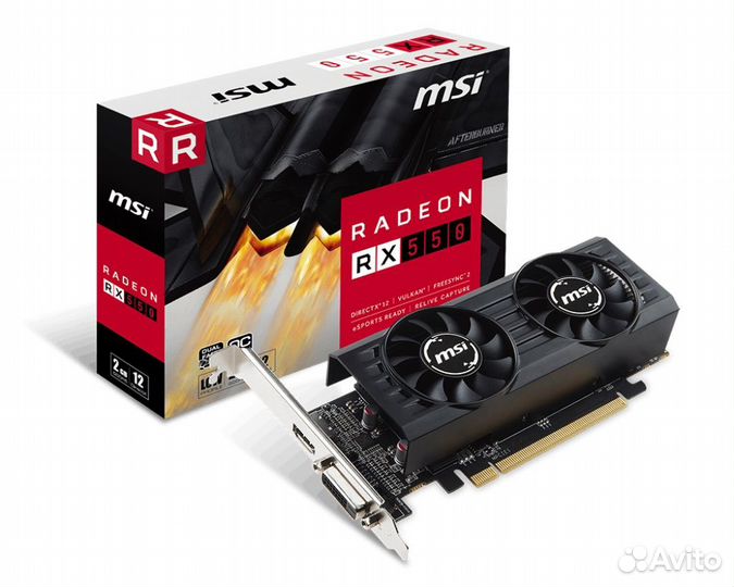Видеокарта rx550