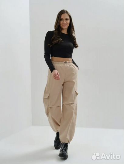 Брюки карго новые 44 48