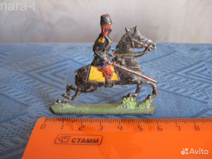 Солдатик - казак. Олово, начало 20 века