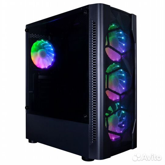 Компьютерный корпус 1stplayer DK D4, черный