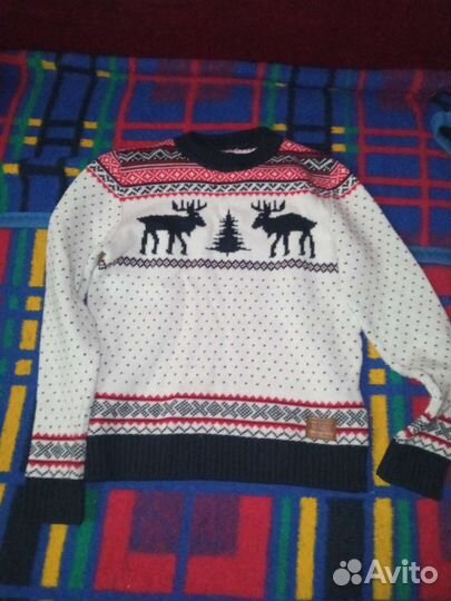 Новогодняя кофта