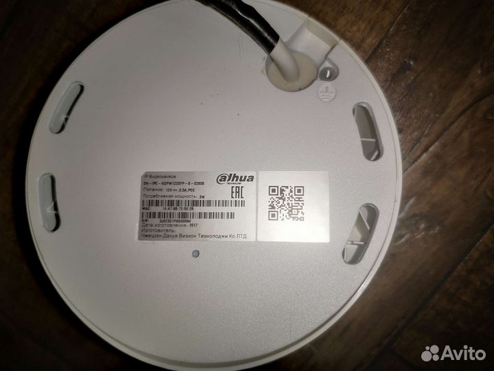 Видеокамера Dahua с микрофоном
